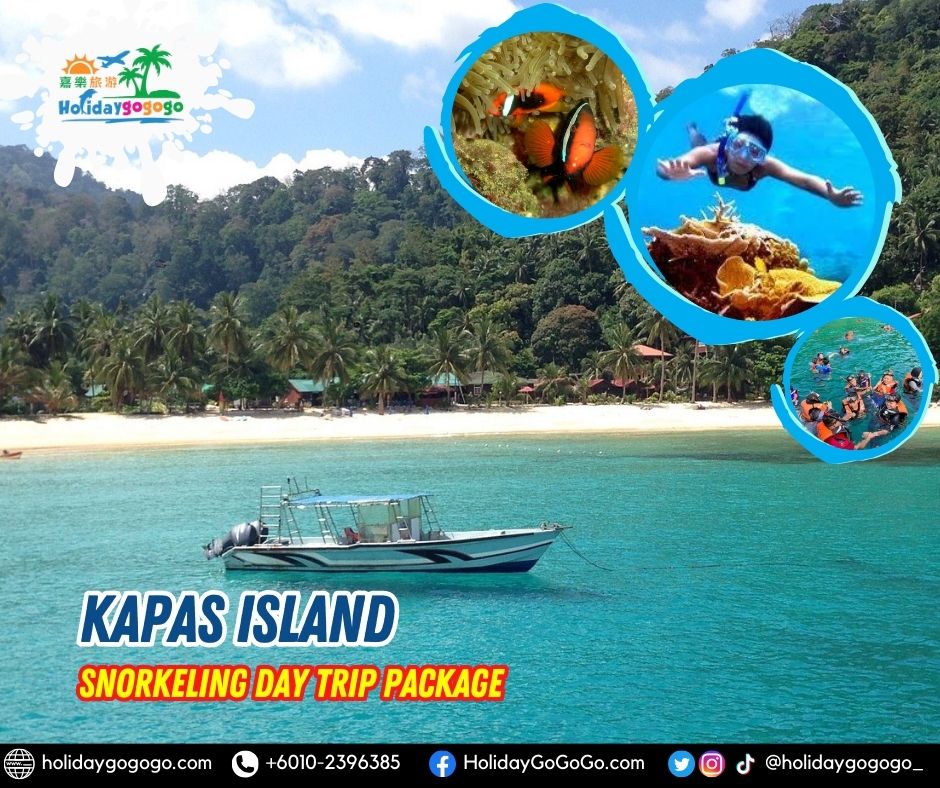 Kapas Island Snorkeling Day Trip Package
