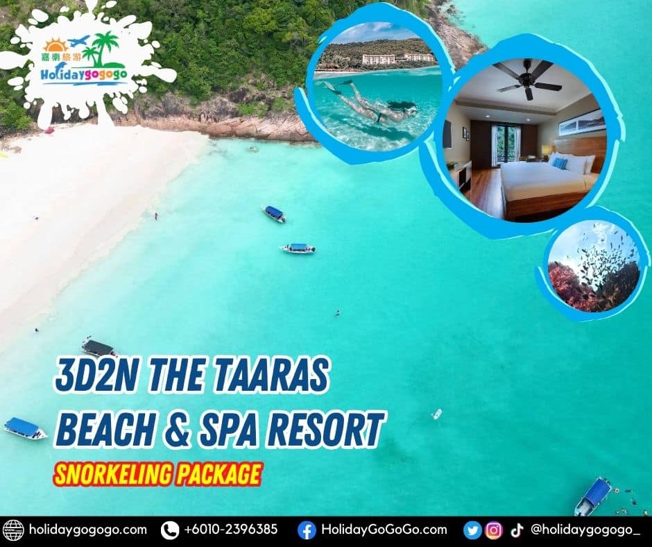 3d2n The Taaras Beach & Spa Resort Snorkeling Package