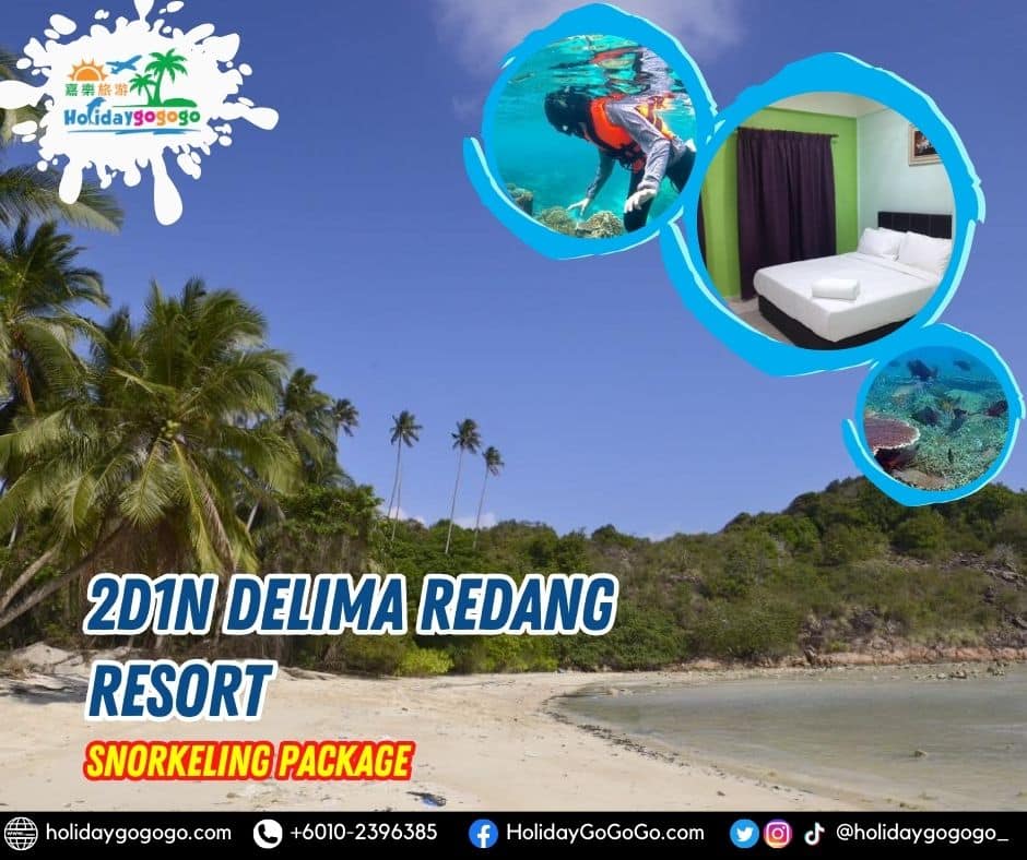 2d1n Delima Redang Resort Snorkeling Package