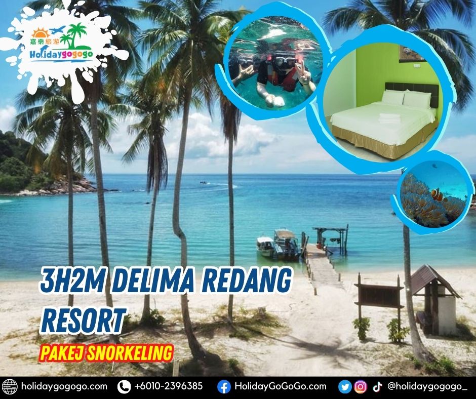 3h2m Delima Redang Resort Pakej Snorkeling