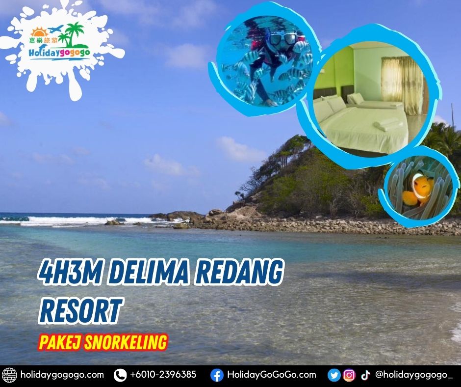 4h3m Delima Redang Resort Pakej Snorkeling