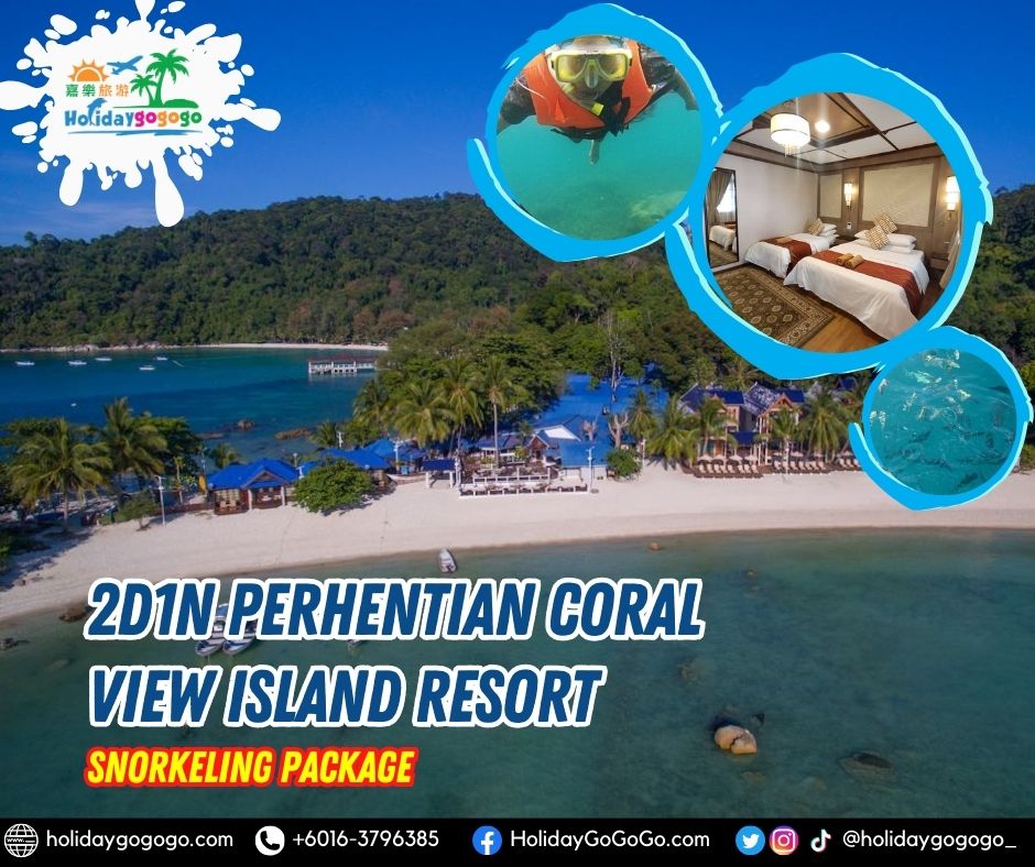 2d1n Perhentian Coral View Island Resort Snorkeling Package