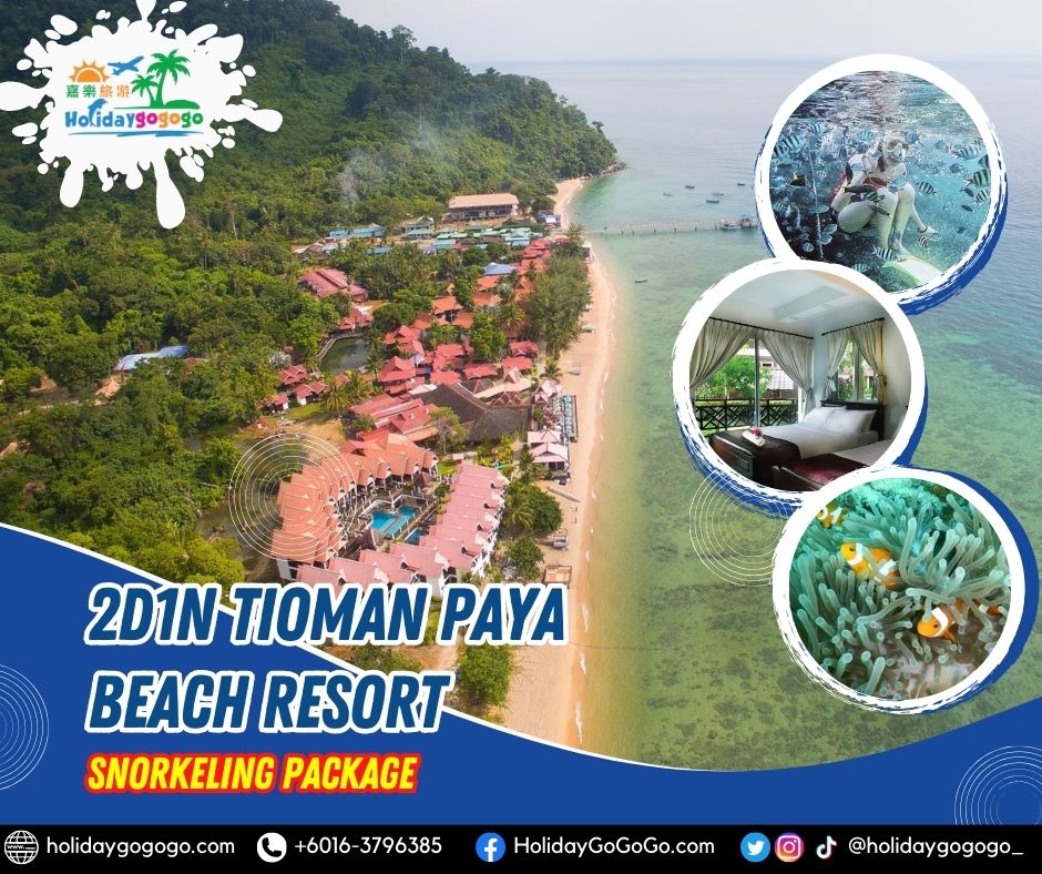 2d1n Tioman Paya Beach Resort Snorkeling Package