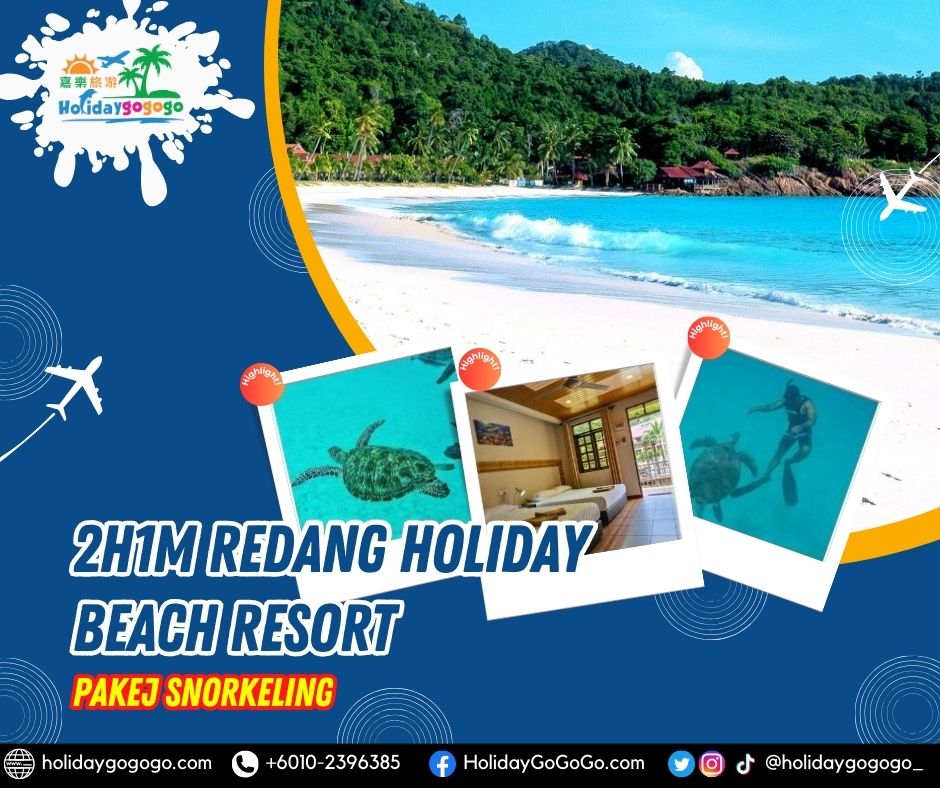 2h1m Redang Holiday Beach Resort Pakej Snorkeling