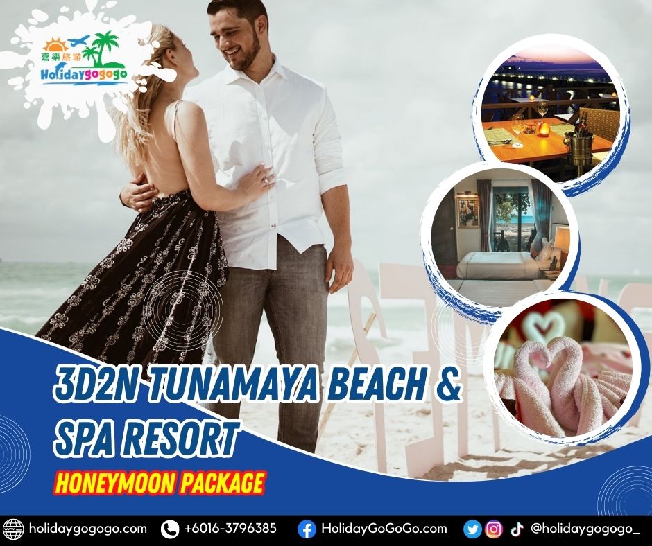 3d2n Tunamaya Beach & Spa Resort Honeymoon Package