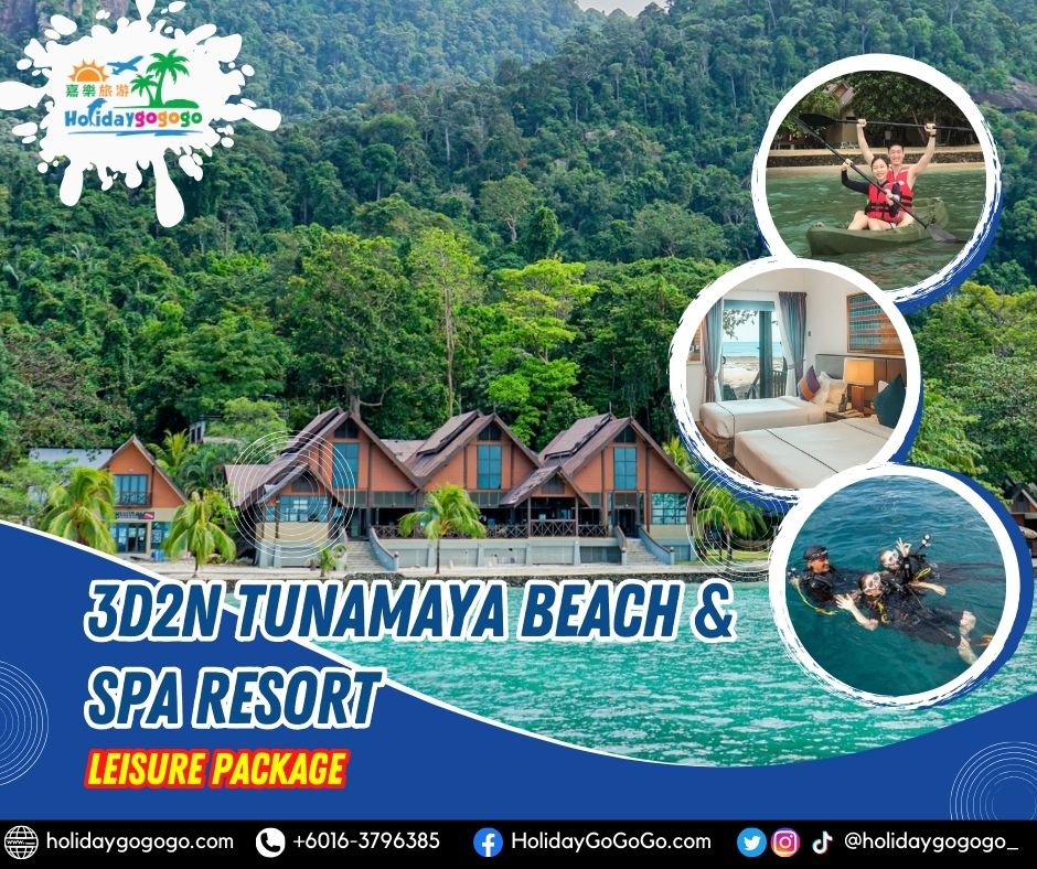 3d2n Tunamaya Beach & Spa Resort Leisure Package