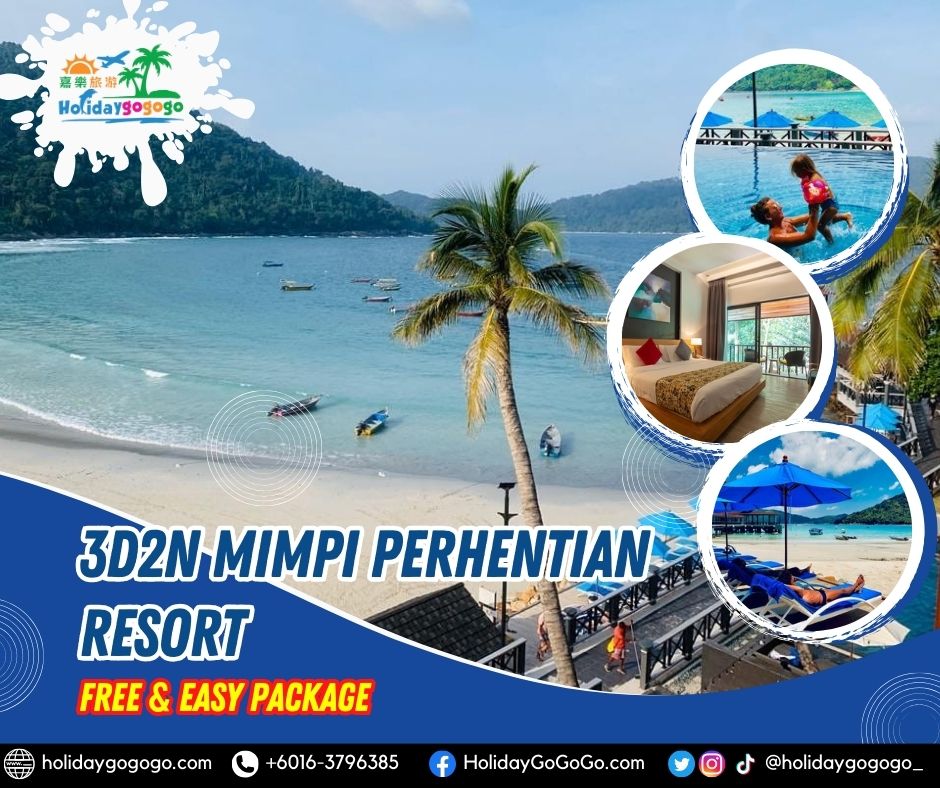 3d2n Mimpi Perhentian Resort Free & Easy Package