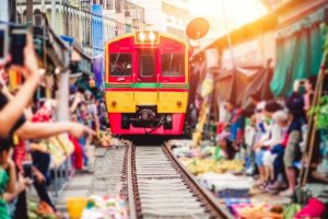 Maeklong Railway Market