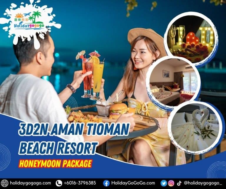 3d2n Aman Tioman Beach Resort Honeymoon Package