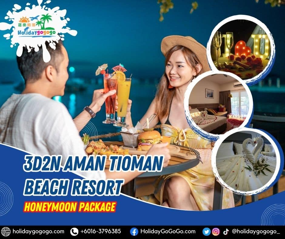 3d2n Aman Tioman Beach Resort Honeymoon Package