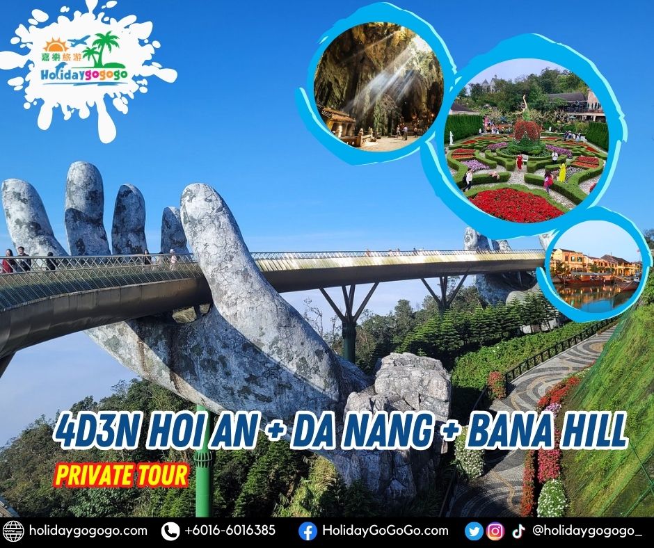 4d3n Hoi An, Da Nang & Bana Hill Private Tour