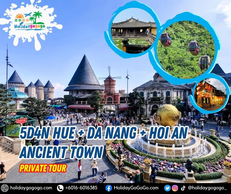 5d4n Hue, Da Nang & Hoi An Ancient Town Private Tour