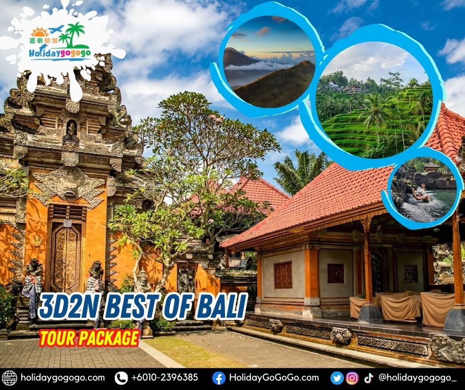3d2n Best of Bali Tour Package