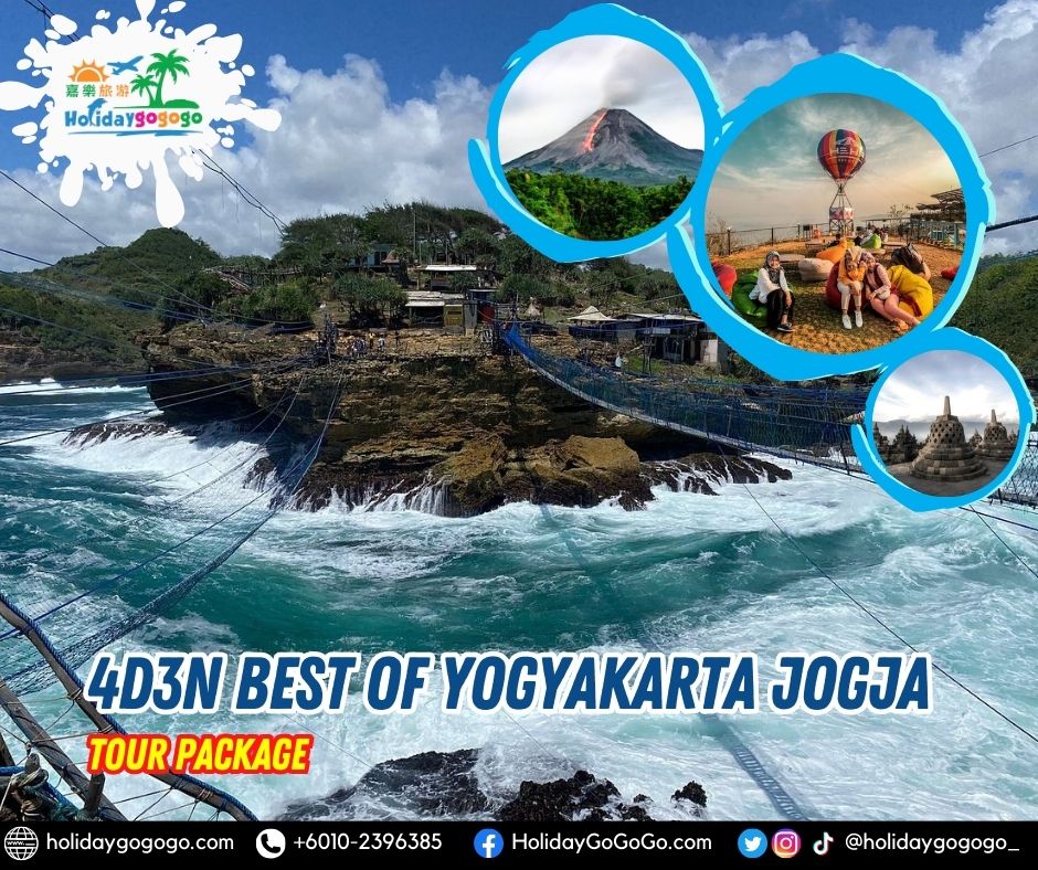 4d3n Best of Yogyakarta Jogja Tour Package