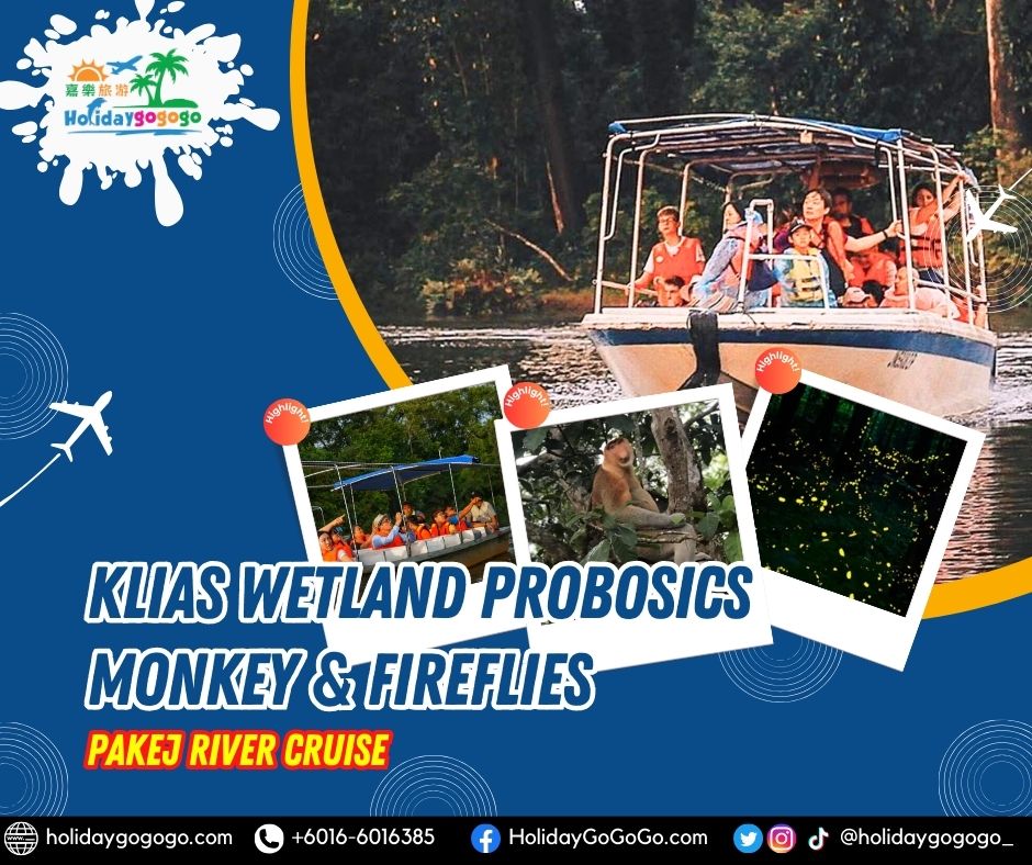 Klias Wetland Probosics Monkey & Fireflies Pakej River Cruise
