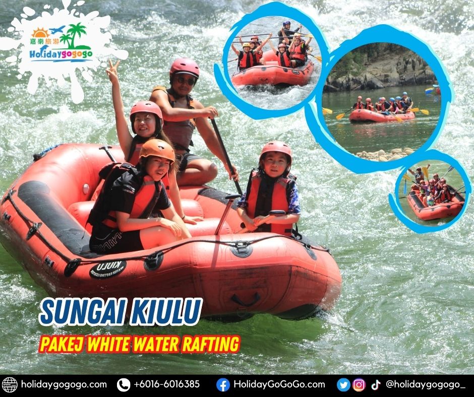 Sungai Kiulu Pakej White Water Rafting