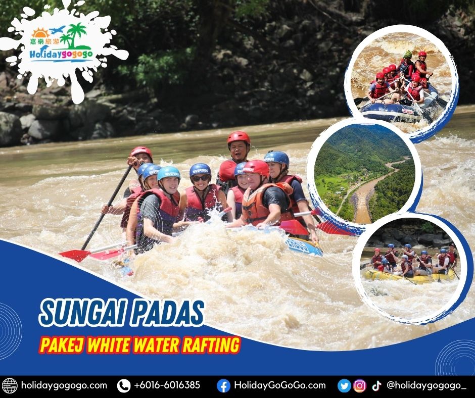 Sungai Padas Pakej White Water Rafting