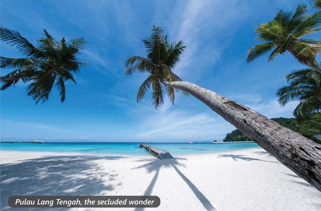 Secluded island Pulau Lang Tengah