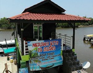 merang jetty boat to lang tengah