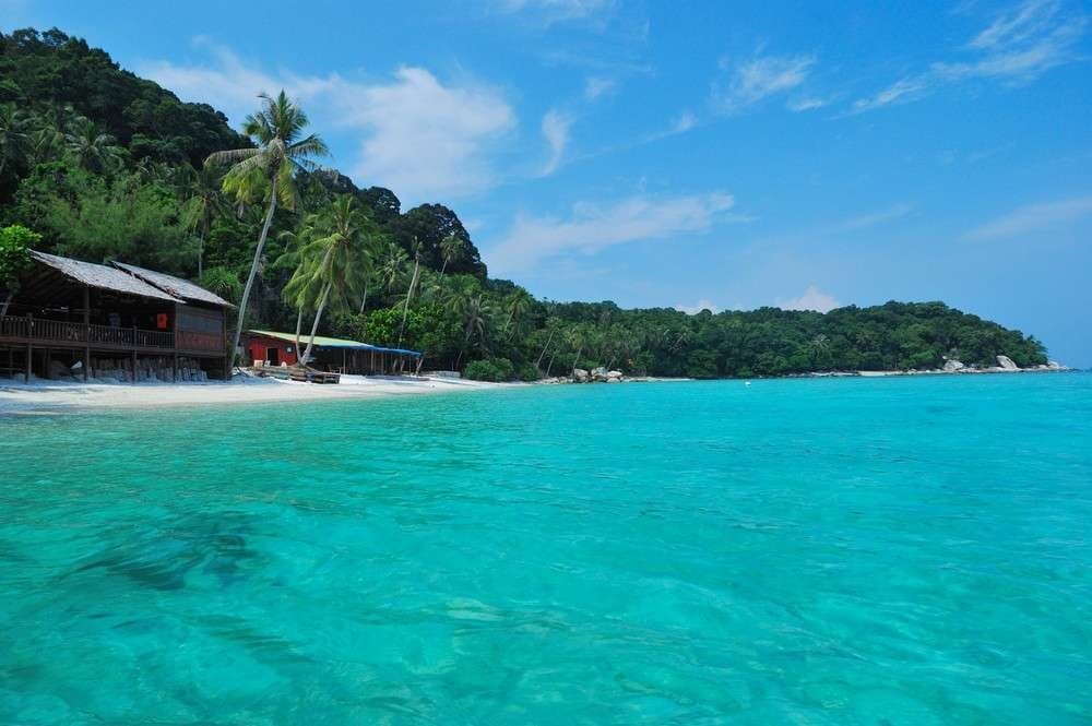 beautiful beach at pulau redang