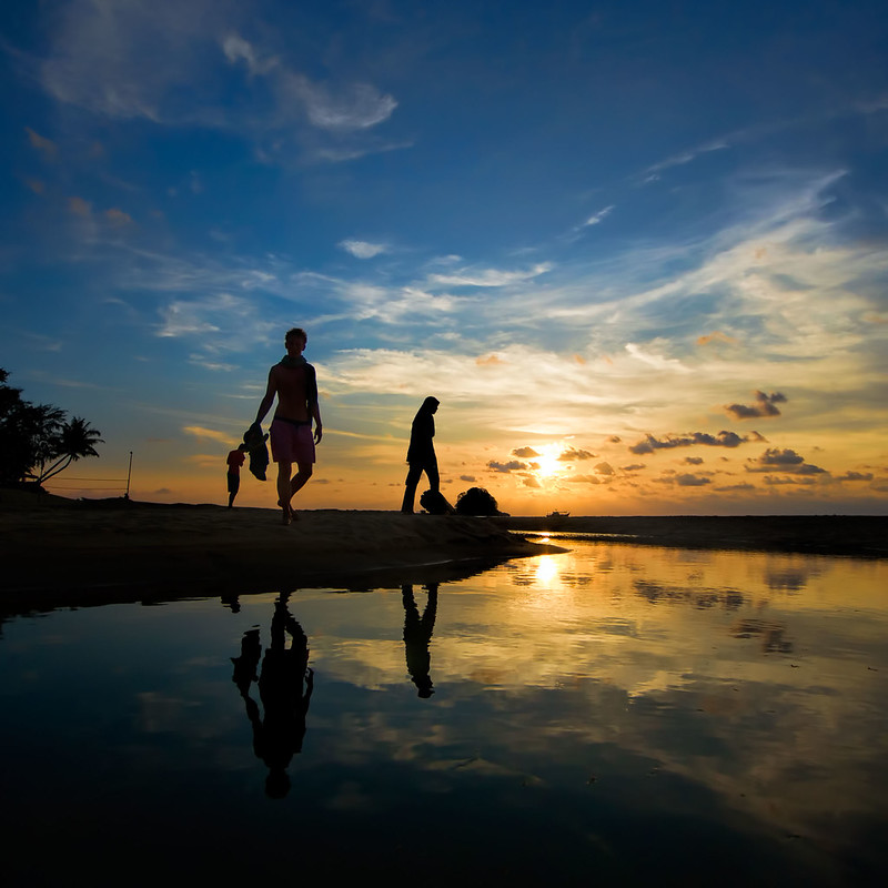 sunset couple 