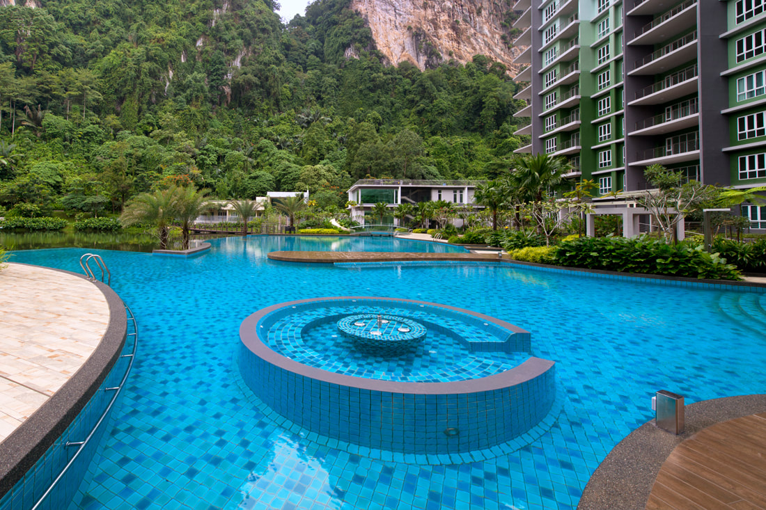 The Haven Resort Hotel 5 Level Swimming Pool