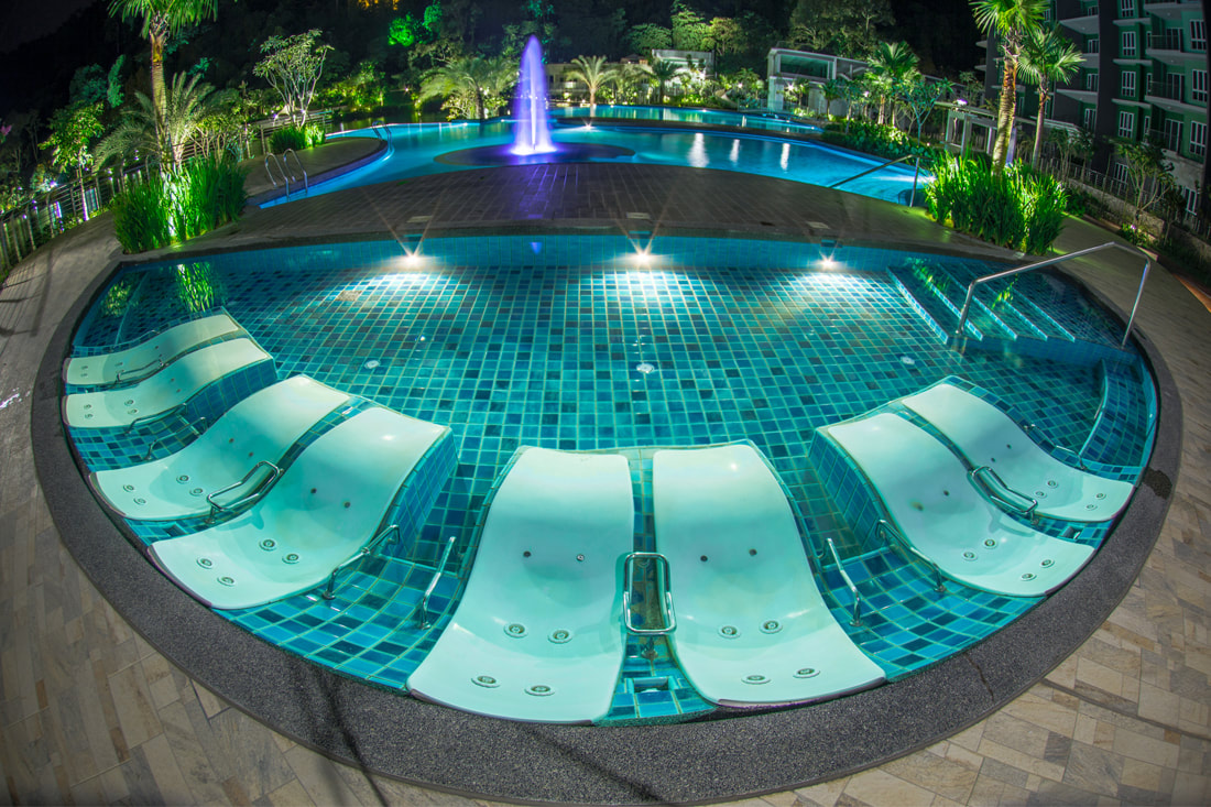 The Haven Resort Hotel 5 Level Swimming Pool