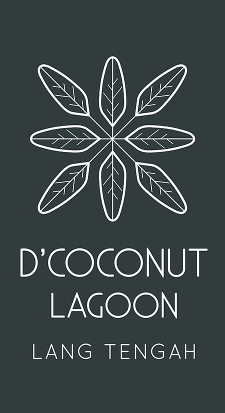 d coconut lagoon lang tengah logo