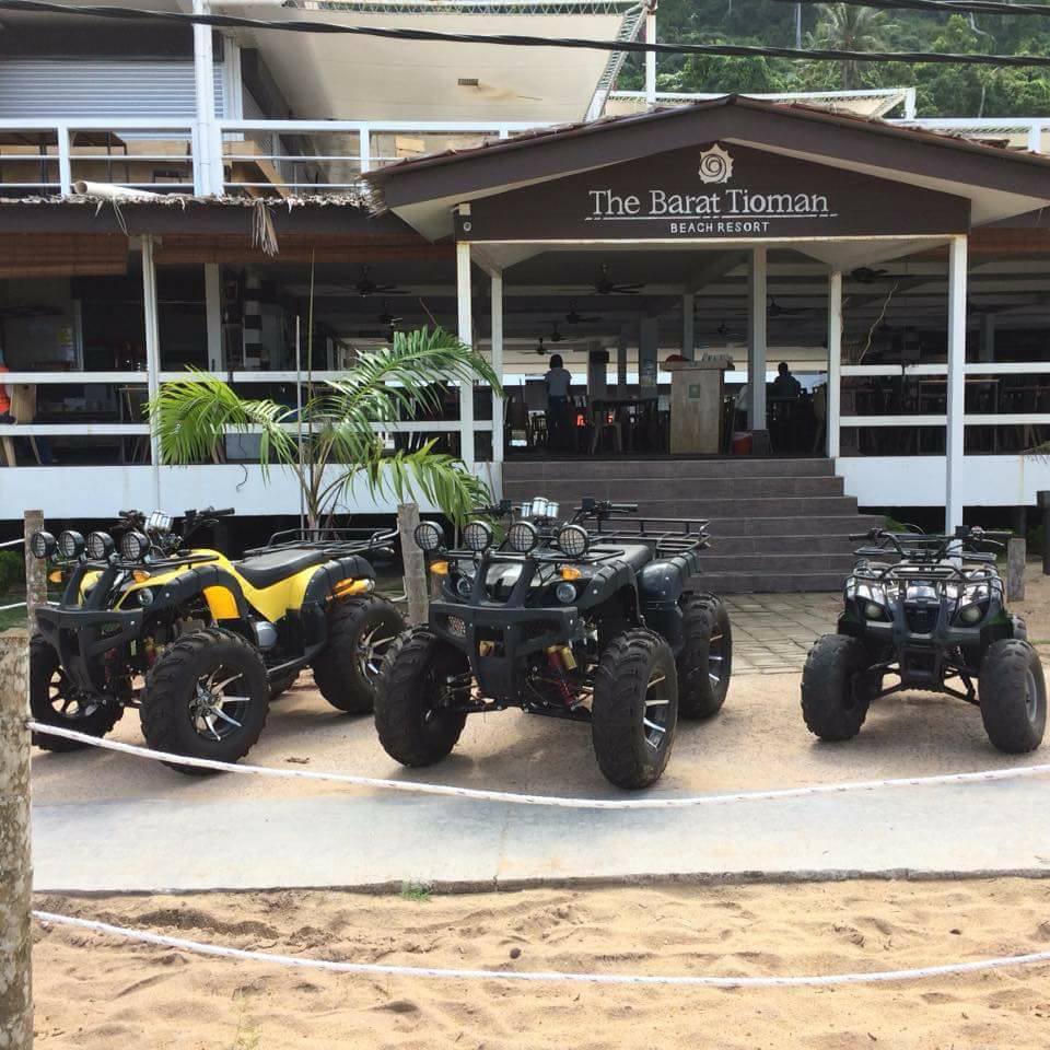 The Barat Tioman Beach Resort ATV Ride 
