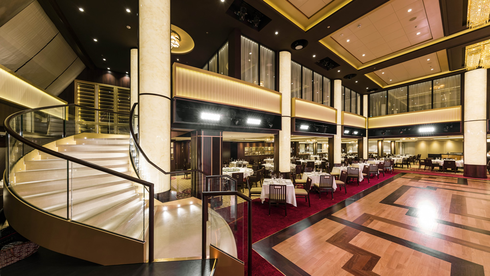 Genting Dream Cruise Dream Dining Room 