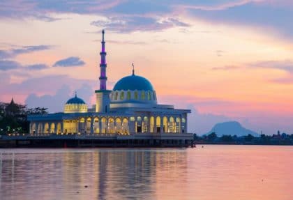Sarawak Tour Kuching Floating Mosque