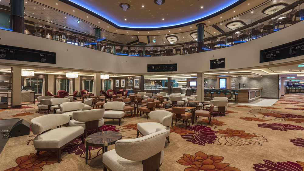 Genting Dream Cruise Lobby Cafe 