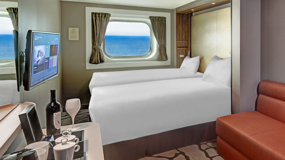 Genting Dream Cruise Oceanview Stateroom 