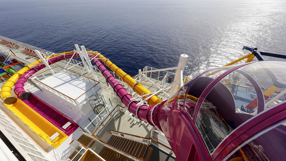 Genting Dream Cruise Waterslide Park  