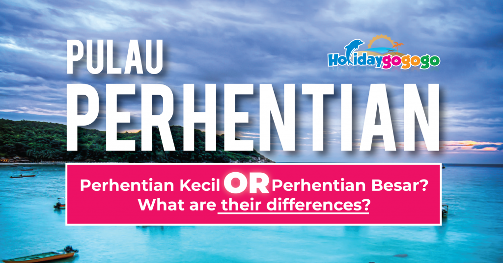 perhentian islands difference between besar and kecil