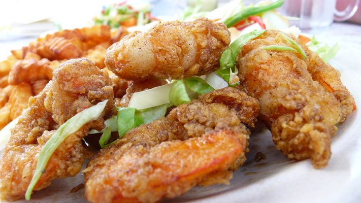 shrimp tioman food