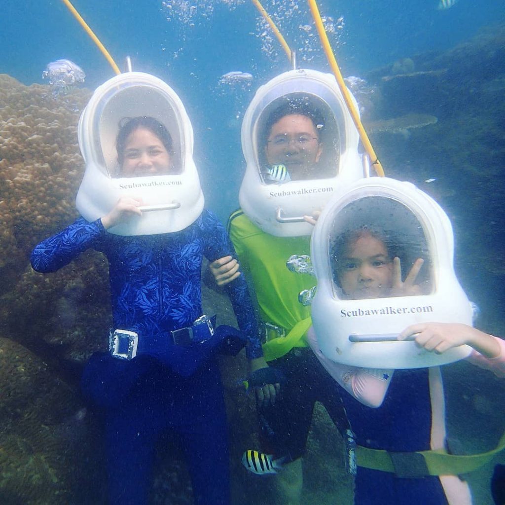 sea walking tioman activities