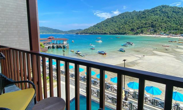 mimpi perhentian balcony sea view