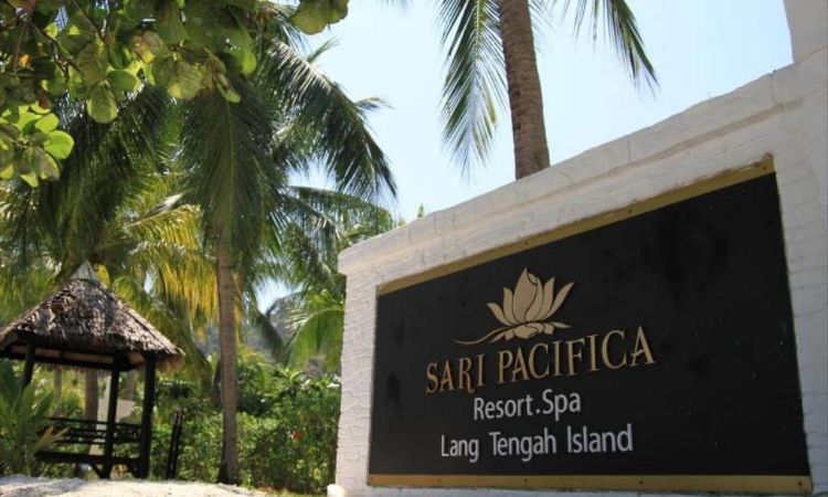 sari pacifica signboard