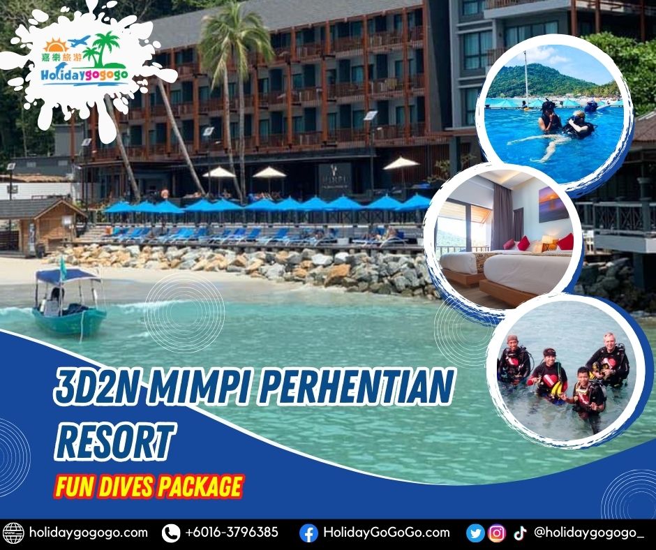 3d2n Mimpi Perhentian Resort Fun Dives Package