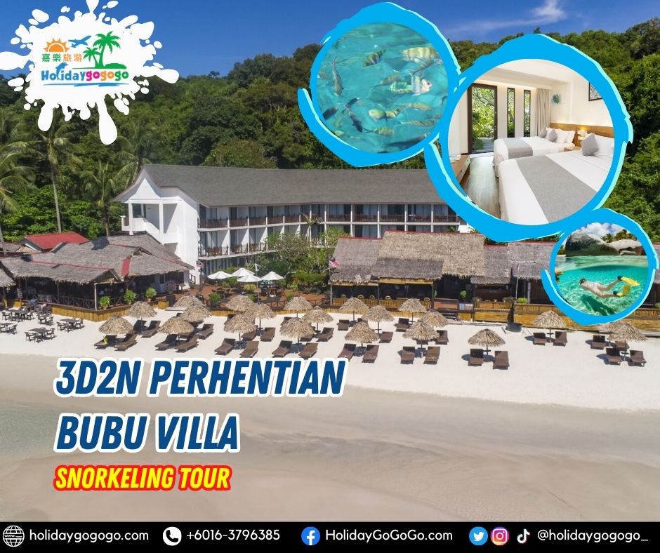 3d2n Perhentian Bubu Villa Snorkeling Tour