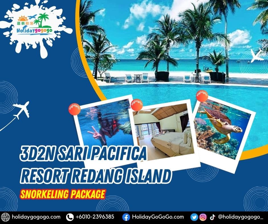 3d2n Sari Pacifica Resort Redang Island Snorkeling Package
