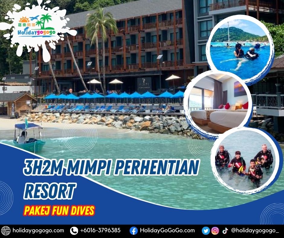 3h2m Mimpi Perhentian Resort Pakej Fun Dives