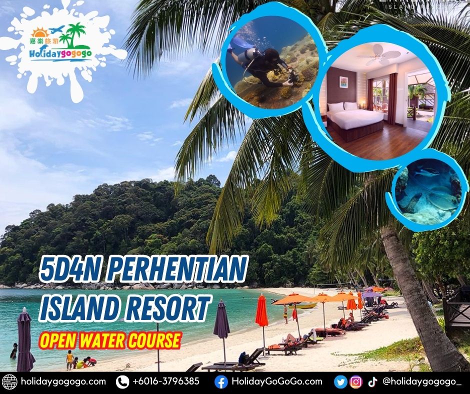 5d4n Perhentian Island Resort Open Water Course