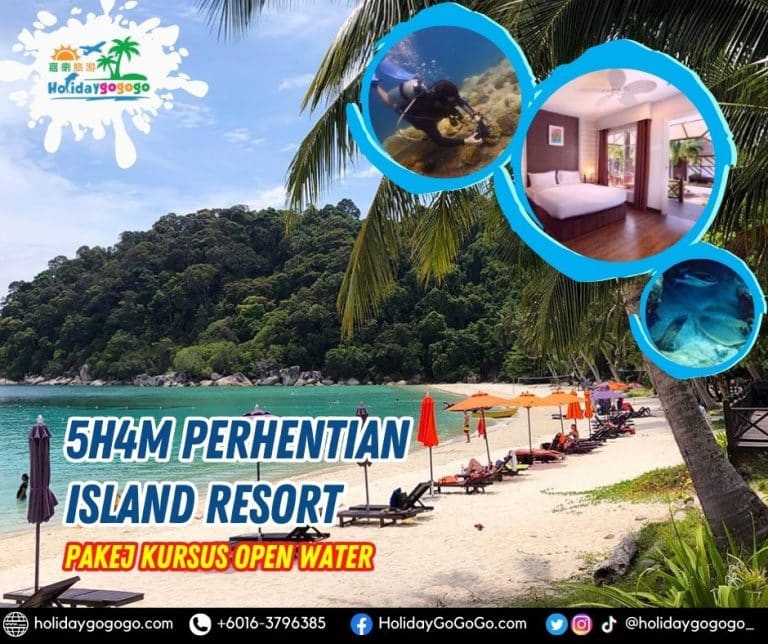 5h4m Perhentian Island Resort Pakej Kursus Open Water