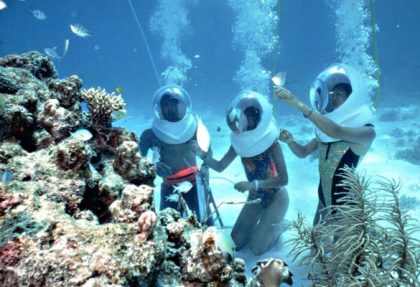 scuba walk lang tengah summer bay