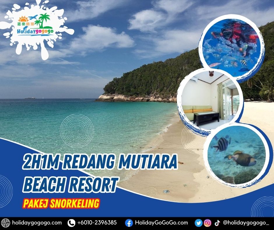 2h1m Redang Mutiara Beach Resort Pakej Snorkeling