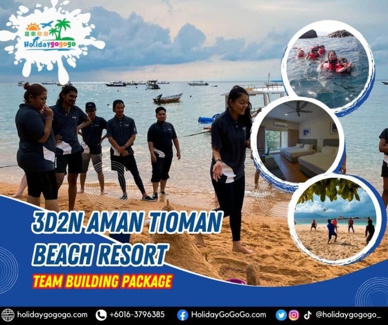 3d2n Aman Tioman Beach Resort Team Building Package