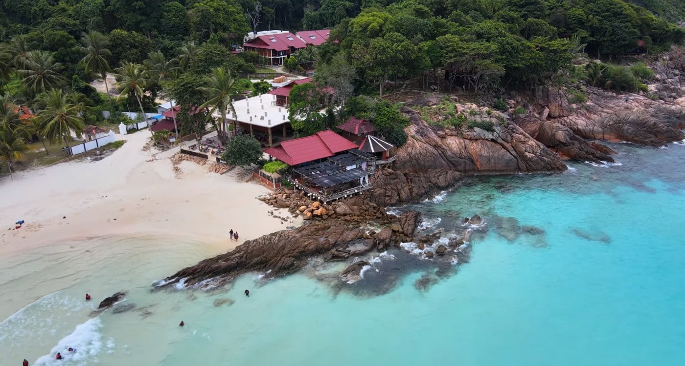 redang resort on cliff