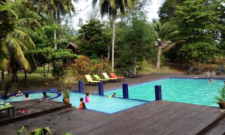 Aseania Beach Resort Pool Pulau Besar Activities